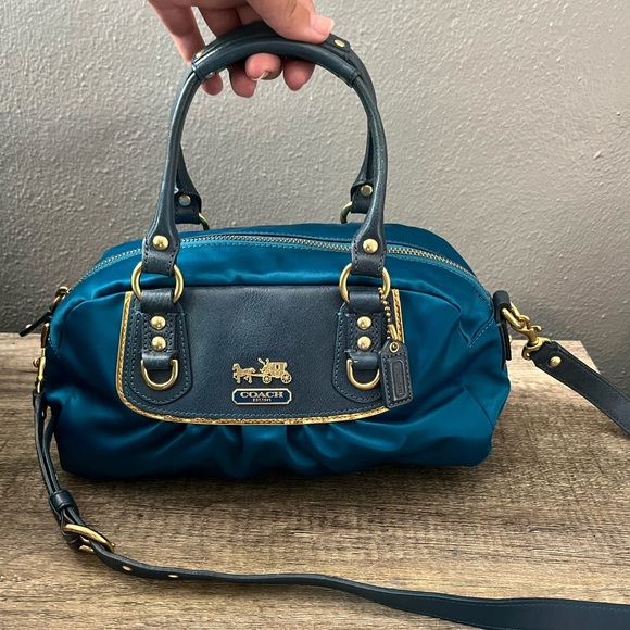Coach Amanda mini satin satchel - Picture 1 of 10